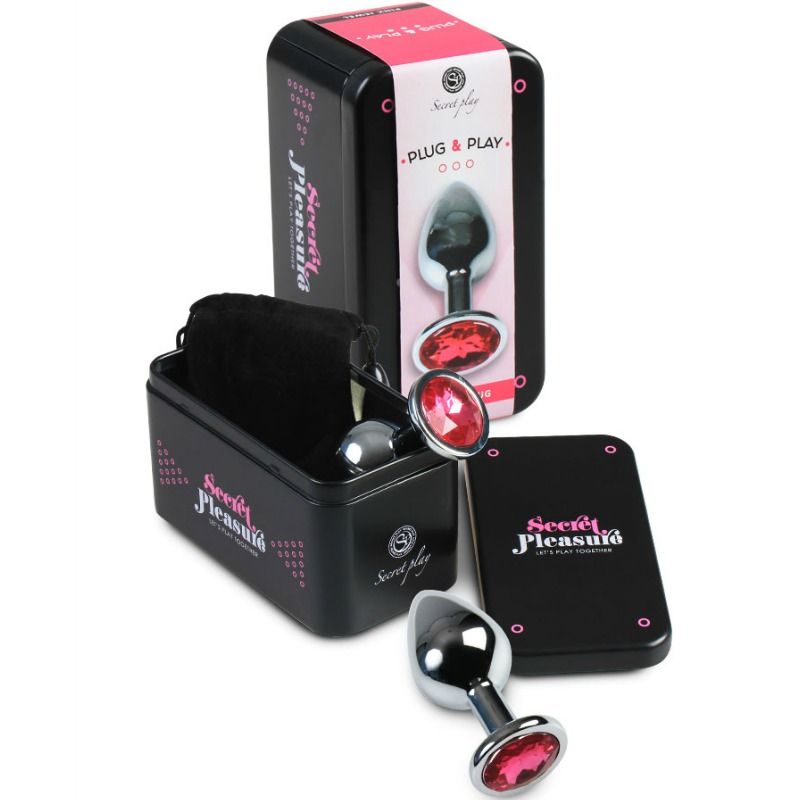 Mini Fuchsia: Plug Anal en Métal