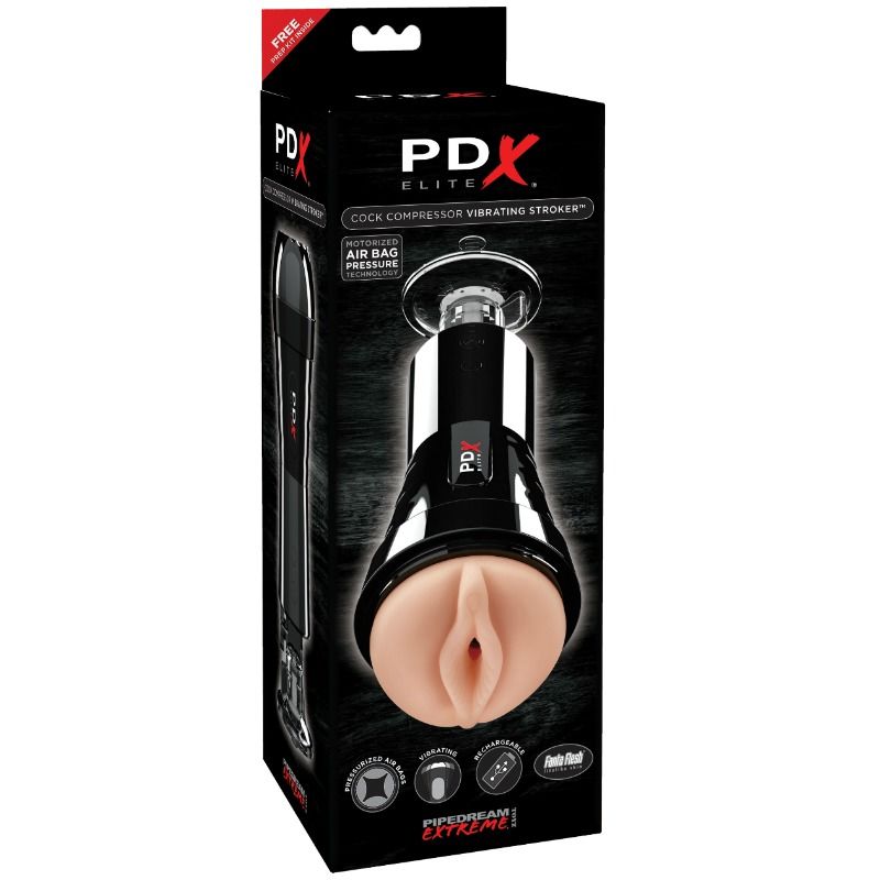 Pdx cock compressor masturbador con vibración vagina