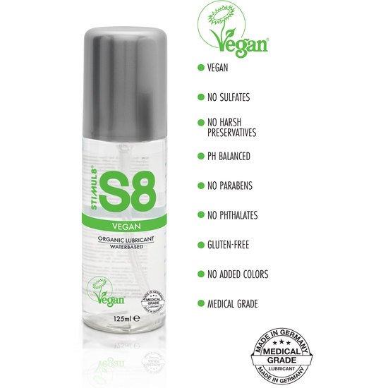 S8 wb - lubricante vegano - 125ml