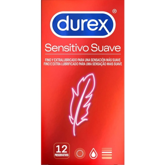 Préservatifs Durex SensiSoft 12 unités
