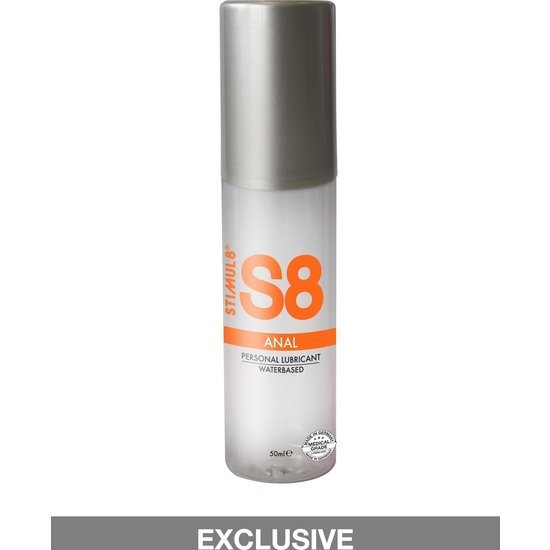 S8 lubricante anal base de agua 50ml