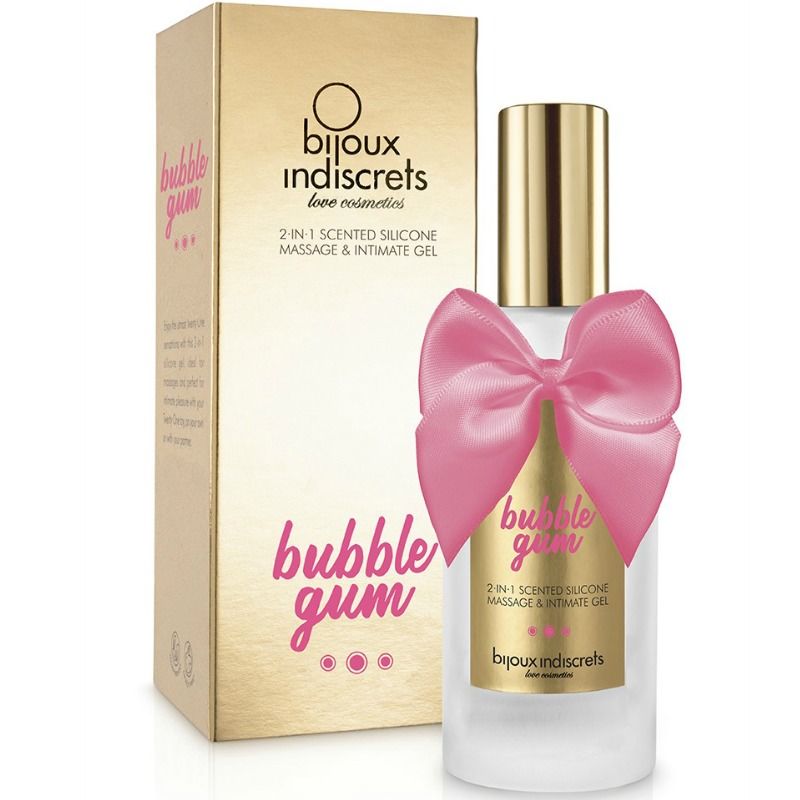 Gel Intime Bubble Gum Fraise 2 en 1 - 100 ml