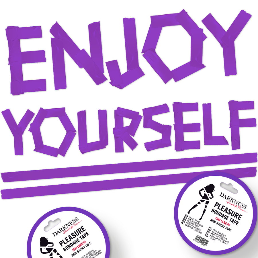 Ruban de bondage violet nocturne