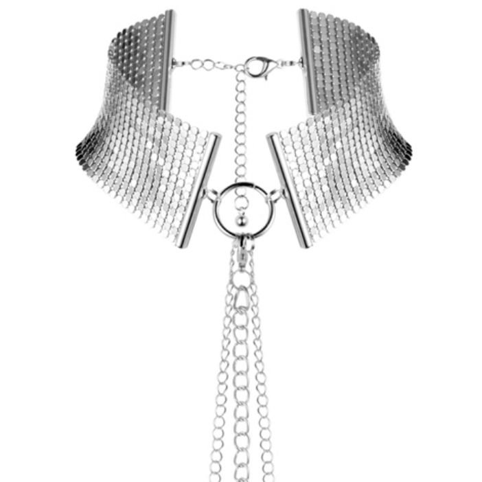 Collier Métallique Argent Désir