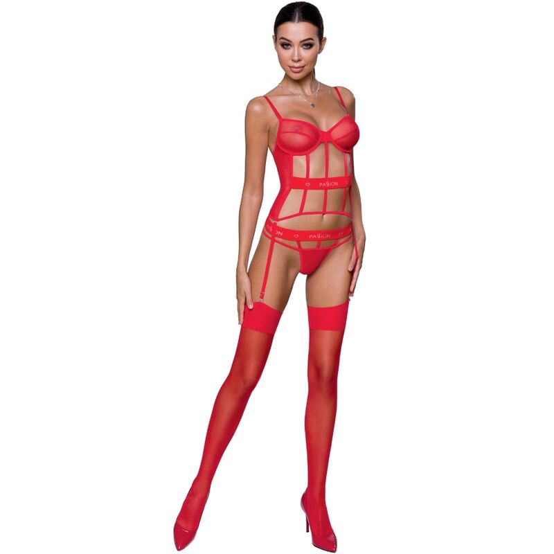 Corset Rouge Feu Ardent