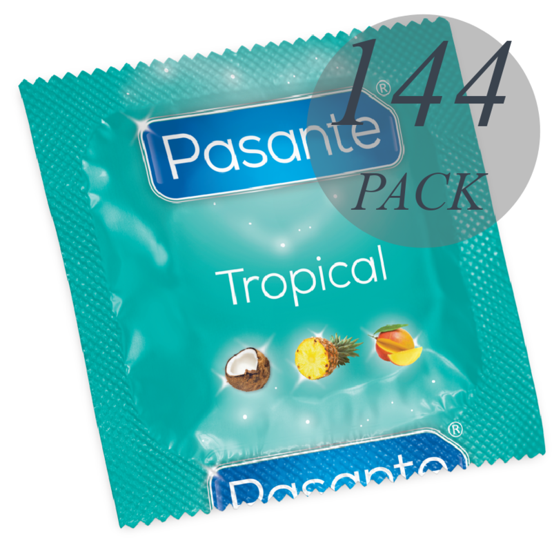 Pack Saveurs Tropicales: 144 préservatifs