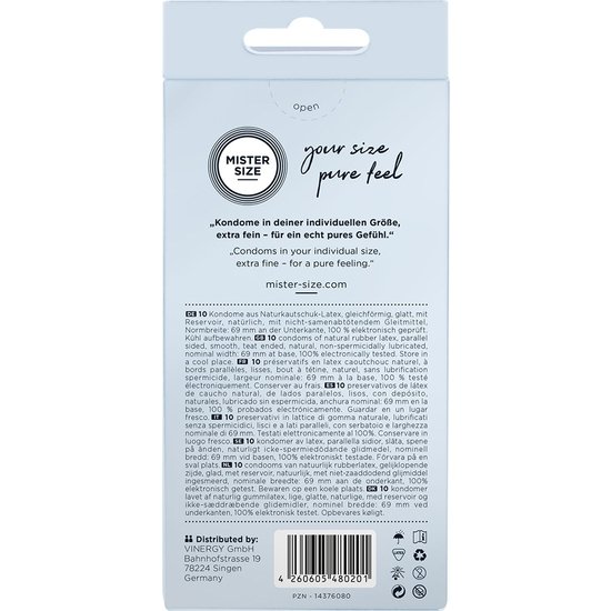 Pack Sensualité: Préservatifs Extra-Fins (10 unités)