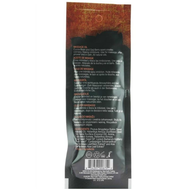 Intimate earth aceite de masaje energizer 30 ml