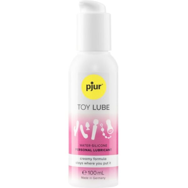 Flacon de 100 ml du lubrifiant eau et silicone Pjur Woman Toy Lube