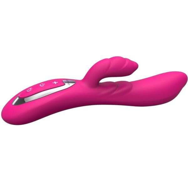 Vibromasseur Nalone Touch 2 à double embout avec panneau de commande tactile