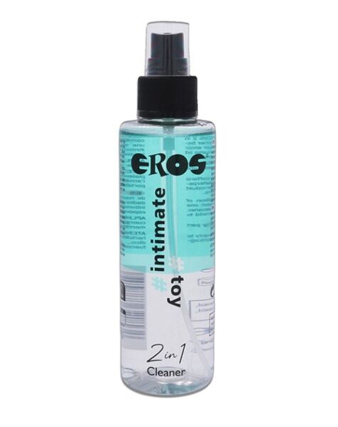 Nettoyant Eros 2 en 1 Intimate Toy, flacon de 150 ml avec pulvérisateur