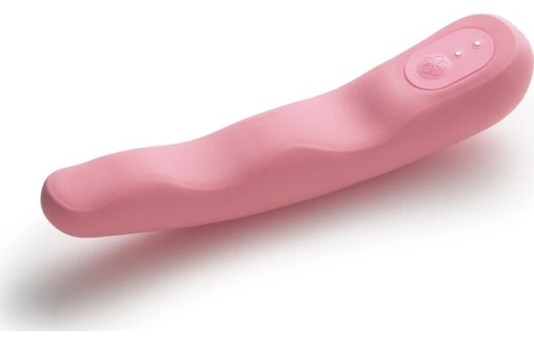Vibromasseur iroha Tsuki Minamo Nadeshiko rose, à la forme ondulée