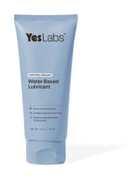 Flacon de 100 ml du lubrifiant YES Labs Organic Water Based