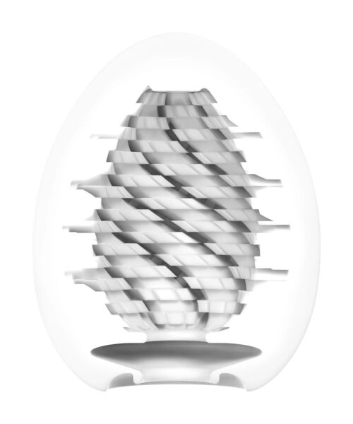 Masturbateur Tenga EGG Twister dans son emballage en forme d'œuf