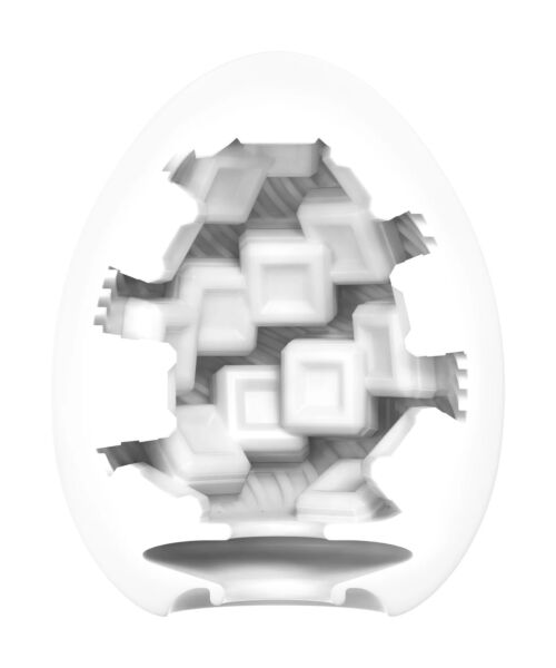 Masturbateur TENGA EGG Cubic en forme d'œuf