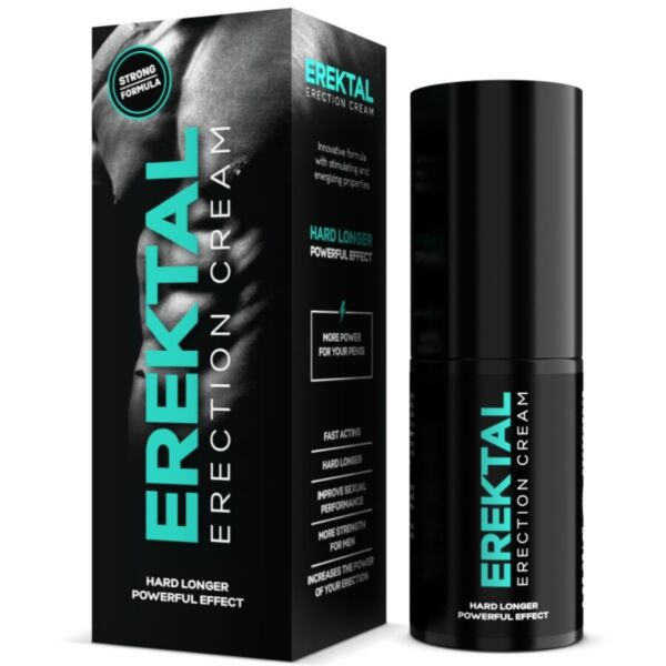 Crème de massage intime pour homme Intimateline Erektal, contenant de 30 ml