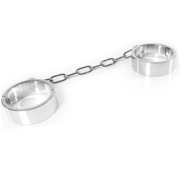 Menottes de cheville Metal Hard Ankle Handcuffs avec leur clé Allen