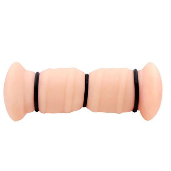 Masturbateur double Crazy Bull Emma de couleur naturelle