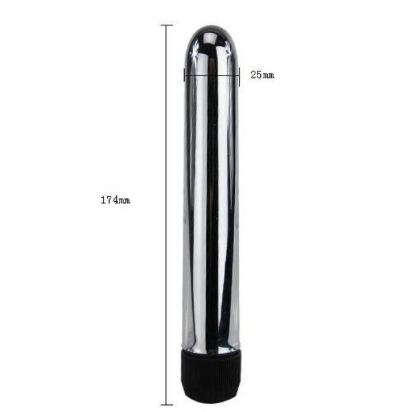 Vibromasseur classique Baile BW-006002 avec finition métallisée