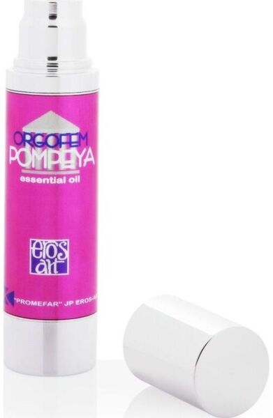 Huile intime Pompeya Orgofem dans son flacon airless de 50 ml