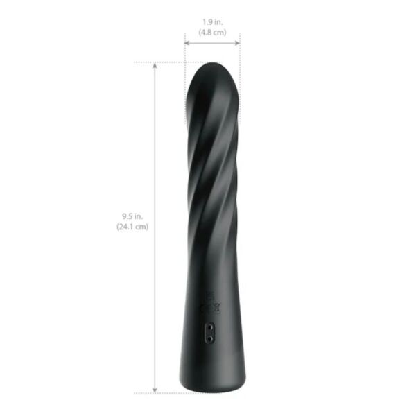Plug anal rotatif Anal Fantasy Elite Twist Ecstasy de Pipedream
