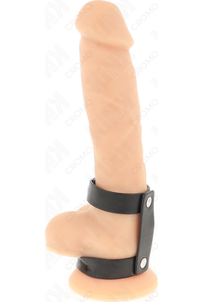 Anneau pénien double réglable Kink