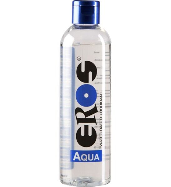 Flacon de lubrifiant à base d'eau Eros Aqua de 250 ml