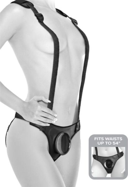 Gode ceinture Pipedream Body Dock avec plaque de fixation et sangles réglables