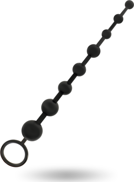 Chapelet de boules anales Addicted Toys 29 cm avec son anneau de retrait