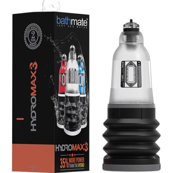 Pompe à pénis hydraulique Bathmate Hydromax 3