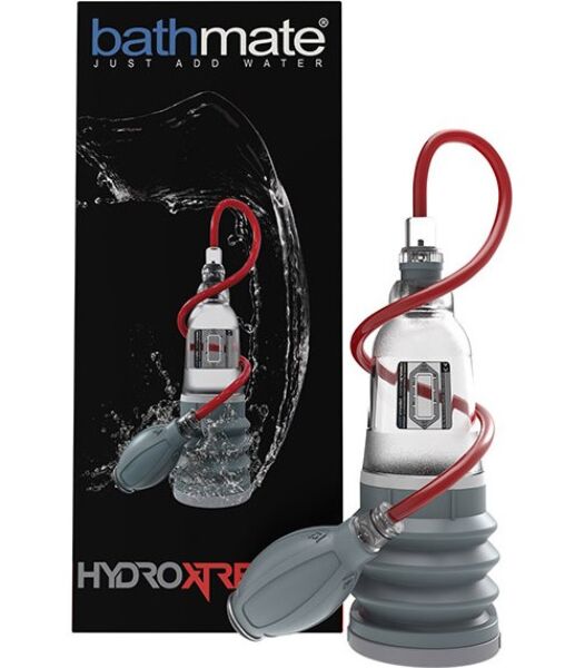 Pompe à pénis Bathmate HydroXtreme 3 avec sa poire manuelle