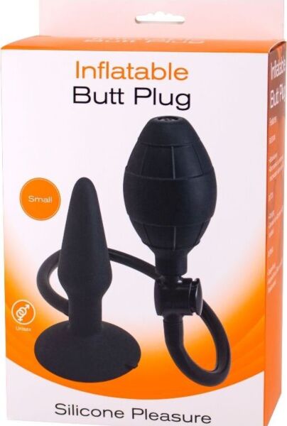 Plug anal gonflable Seven Creations S avec pompe manuelle