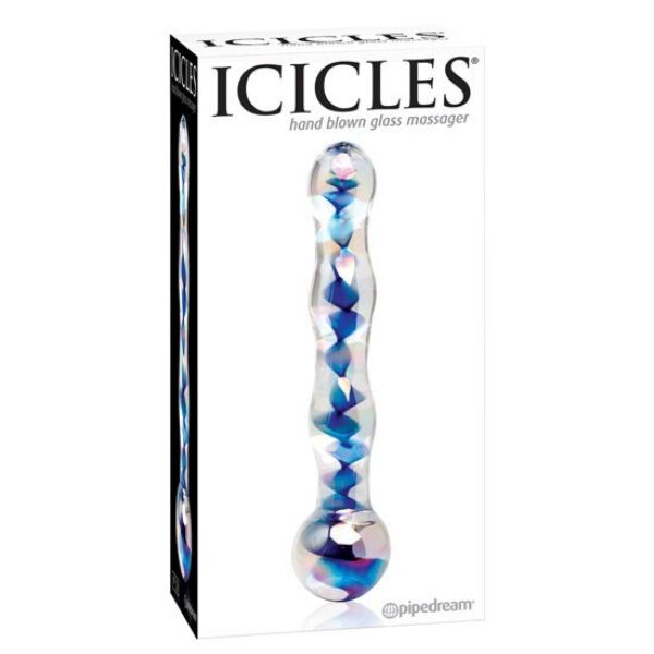 Godemichet en verre Pipedream Icicles N. 8