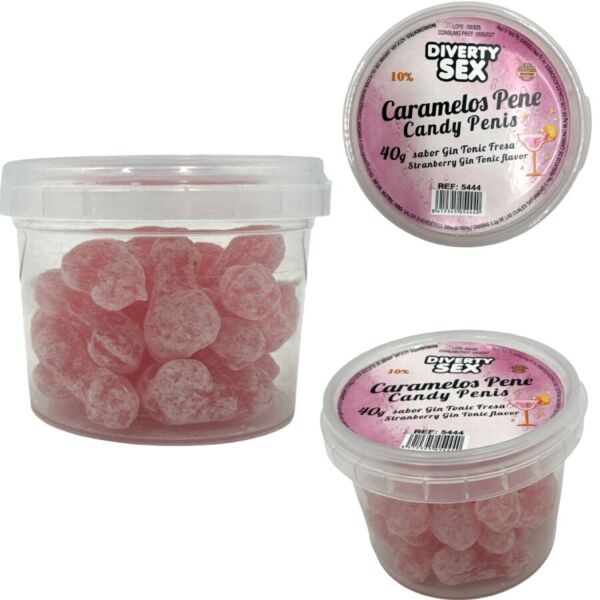 Sachet de Bonbons Diablo Picante en forme de pénis