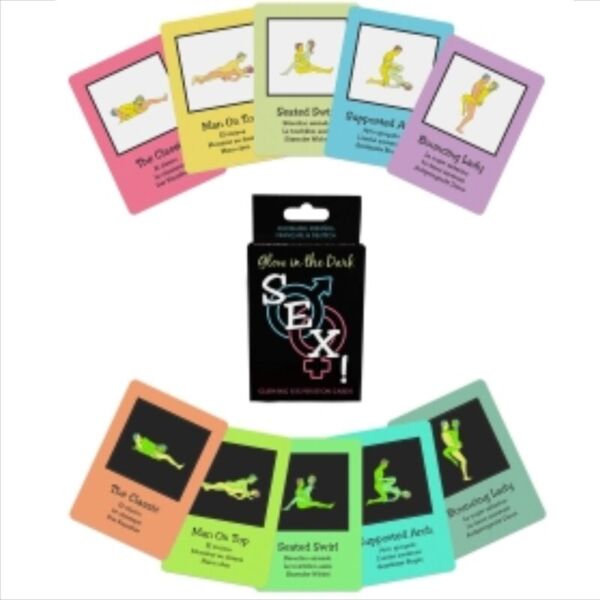 Jeu de cartes coquines phosphorescentes Kheper Games