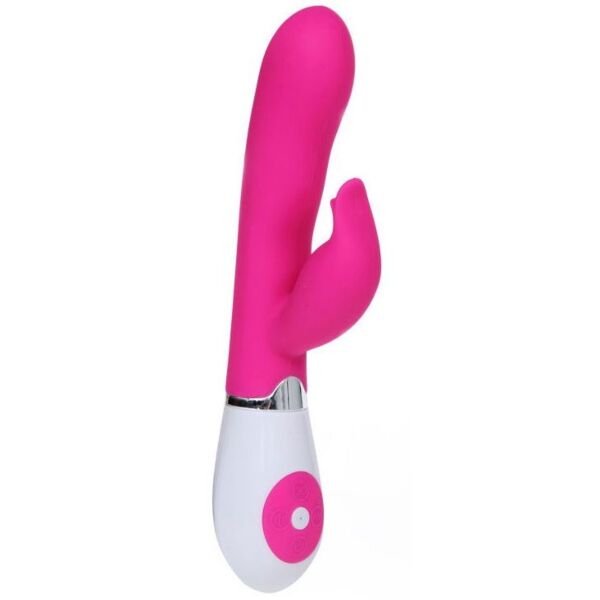 Vibromasseur rabbit Pretty Love Felix en silicone avec stimulateur clitoridien