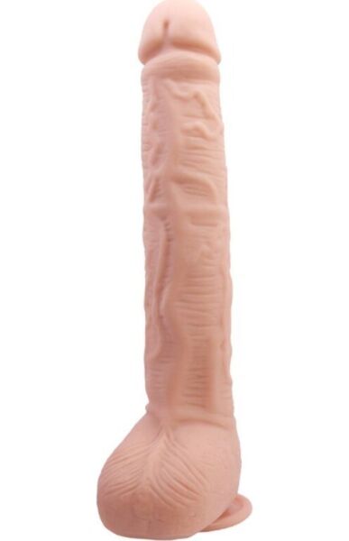 Gode réaliste Baile de 28 cm avec ventouse à la base