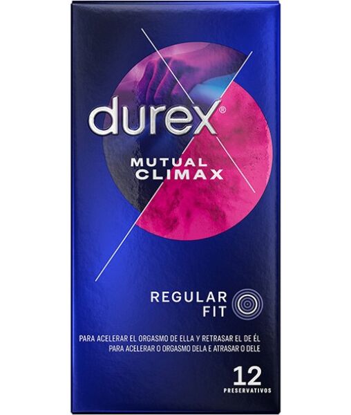 Boîte de 12 préservatifs Durex Climax Mutuel
