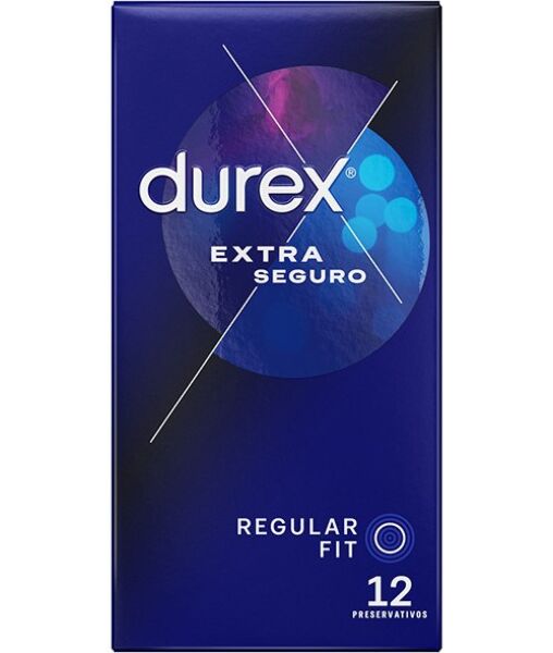 Boîte de 12 préservatifs Durex Extra Seguro