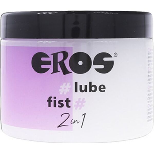 Pot de lubrifiant hybride Eros 2 en 1 Lube Fist de 500 ml