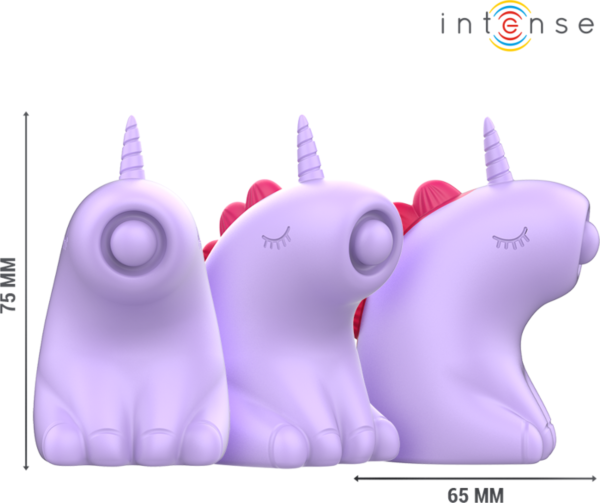 Vibromasseur clitoridien Intense Sweetie en forme de licorne rose