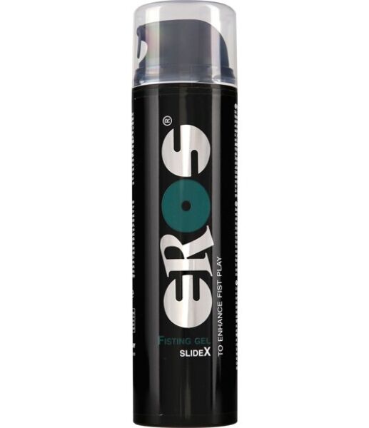 Flacon pompe du lubrifiant Eros Fisting Gel SlideX de 200 ml