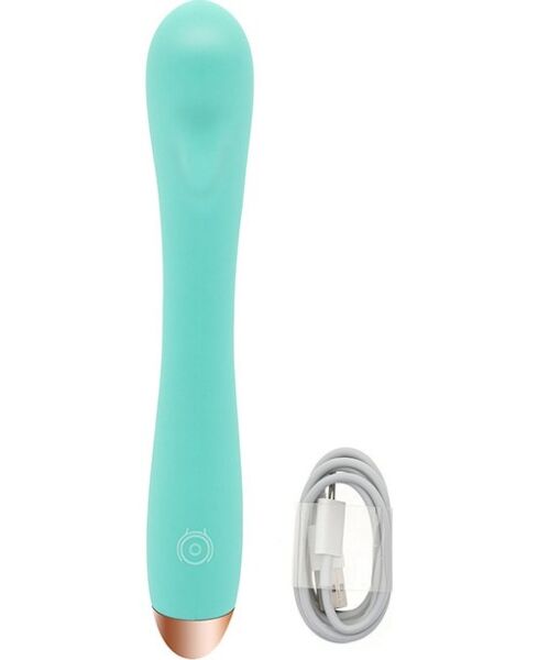 Vibromasseur point G S Pleasures G Spot Turquoise, de couleur turquoise