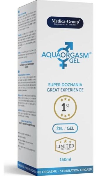 Gel intime Medica Group Aqua Orgasm Gel de 150 ml