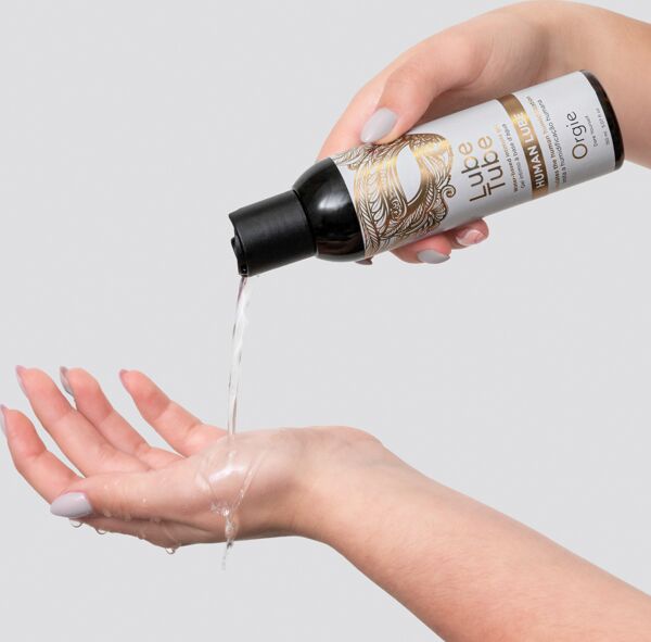 Flacon de gel intime à base d’eau Orgie Human Lube 150 ml