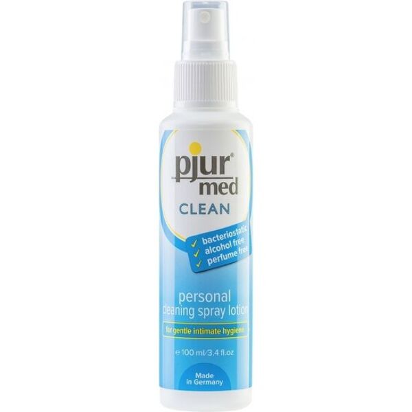 Spray nettoyant intime pjur med Clean spray en flacon de 100 ml