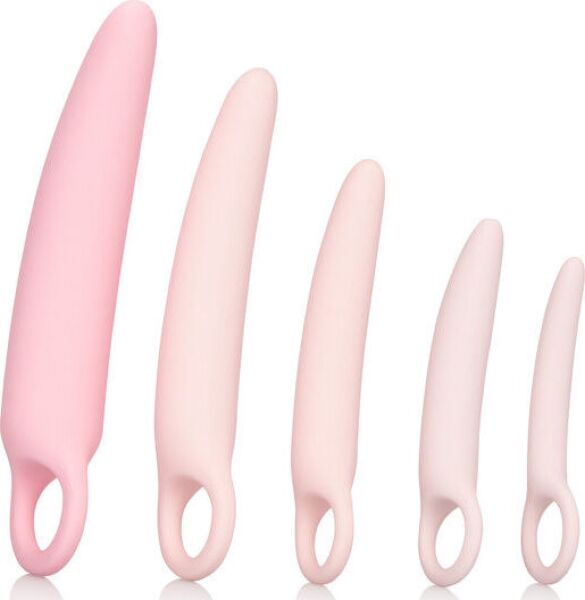 Kit de dilatateurs vaginaux roses CalExotics Inspire 5-Piece Set