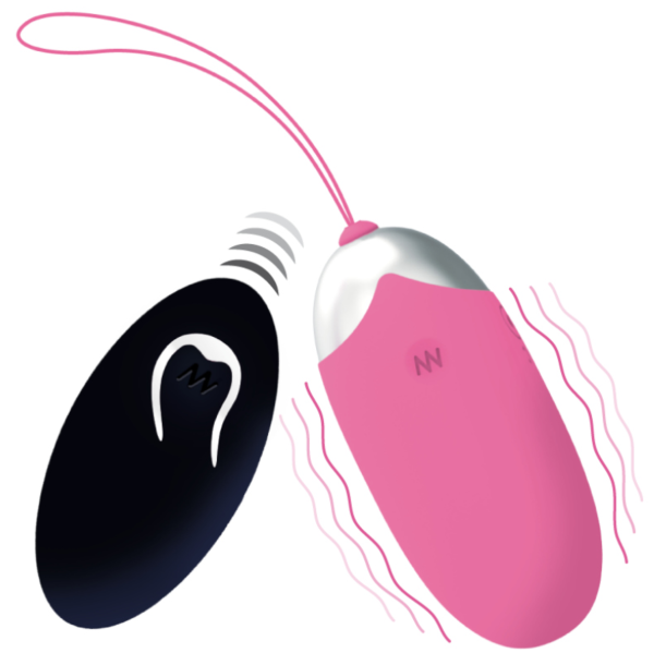 Œuf vibrant Intense Flippy II avec sa télécommande
