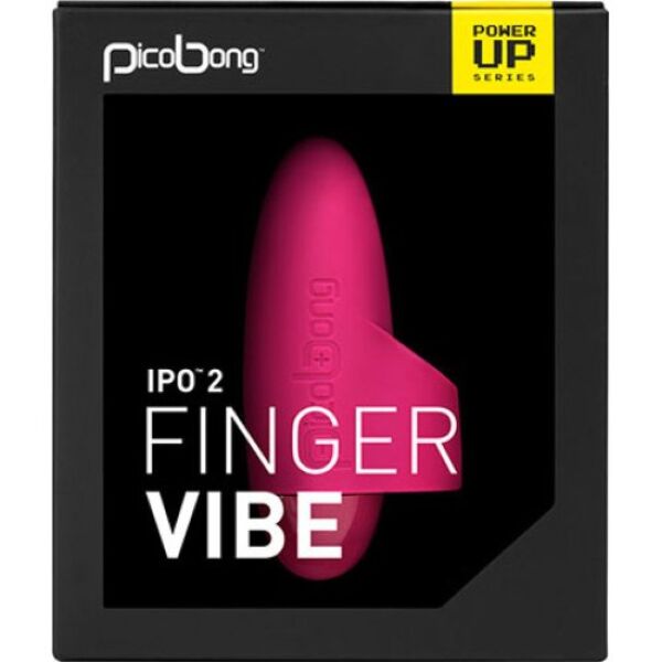Vibromasseur de doigt Picobong Ipo 2 coloris cerise