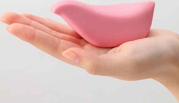 Vibromasseur iroha+ Tori Nadeshiko Colour rose en forme d'oiseau